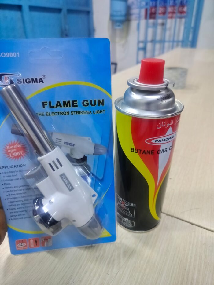 Butane gas flame gun Butane gas flame gun