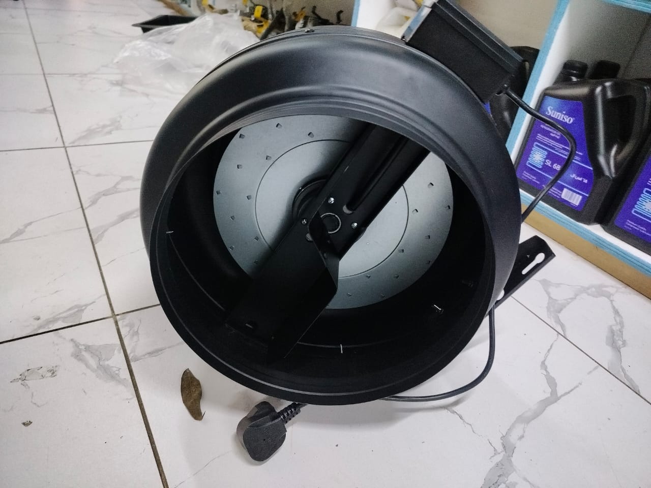 100mm Metallic inline duct fan