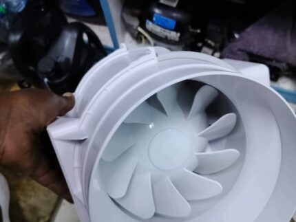 PVC inline duct fan