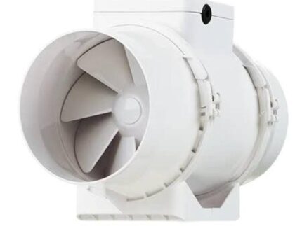 PVC inline duct fan