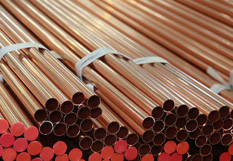 Straight copper pipes Straight copper pipes