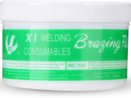 Flux brazing powder
