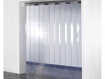 Cold room strip curtains